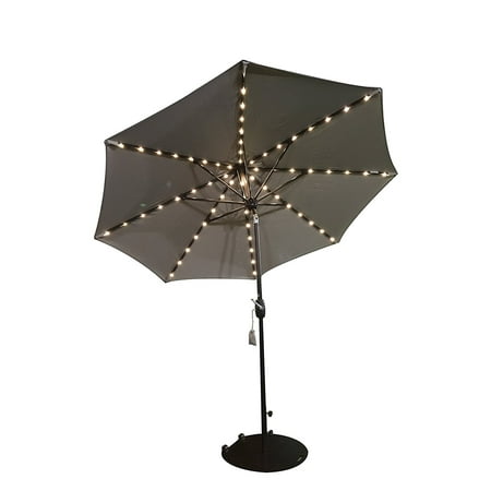 Sorara Patio Umbrella With Solar Powered 64 Led Lights Market This On Opens A Dialog That Displays Additional Images For With The Option To Zoom In Or Out