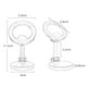 thumbnail image 4 of Soporte magnético para teléfono de coche, mini, giratorio 360 degree, plegable y compacto. Plata, 4 of 9
