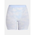 thumbnail image 4 of No Boundaries Cotton Stretch Ribbed Boxer Short Panties, Women's XS-XXXL, 4 of 4