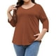 thumbnail image 2 of mfyjkho Tops Deportivos Para Mujer, Suéter Casual De Moda Para Mujer, Estampado, De Manga Corta Y Cuello Redondo. Tops Para Salir Xl, 2 of 8