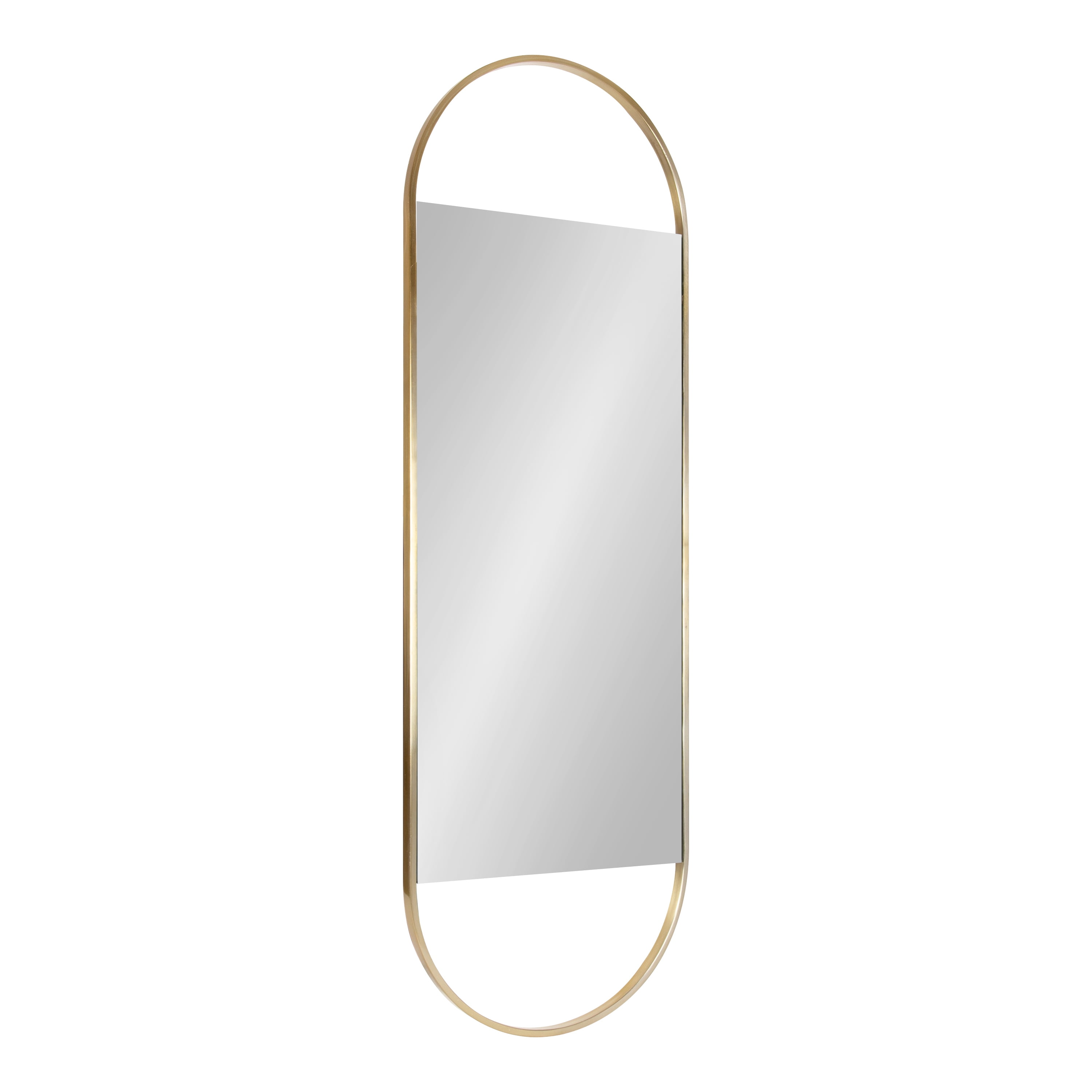 Gold Capsule Full Length Iron Wall Mirror