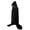 Black, variant on COOLIK Fashion Adult Halloween Cloak Masquerade Party Blouse Fashion Color Top Unisex Adults Hooded Cloak Velvet Cape for Halloween Cosplay Costumes, Royal Blue