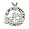 thumbnail image 2 of Big Sister Passionate Fearless Strong Affirmation Ring Necklace, 2 of 3