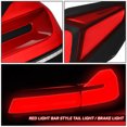 thumbnail image 3 of DNA Motoring TL-LED-3D-G3018-RD For 2017-2020 BMW 530i 540i M5 G30 LED Sequential Chasing Turn Signal Brake Tail Lights, 3 of 7