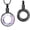Purple, variant on Circle of Life Necklace for Cremation Ashes Holder Necklace for Ashes of Loved One Pendent for Ashes and Chain Memorial Jewelry