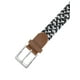thumbnail image 2 of Cinturones trenzados elásticos unisex INSPIRE CHIC, cinturón de golf de tela elástica multicolor para hombres y mujeres 41.3x1.1"(LxW) Estilo-2, 2 of 6