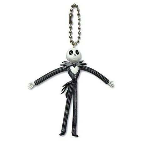 Disney Bendable Keychain Jack Skellington (Disney Best Friend Keychains)