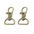 thumbnail image 5 of 10 Pcs Bronze Tone Lobster Clasp Swivel Trigger Clips Key Ring Holder, 5 of 5