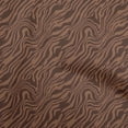 thumbnail image 1 of oneOone Cotton Poplin Brown Fabric Animal Skin Dress Material Fabric Print Fabric By The Yard 42 Inch Wide, 1 of 4