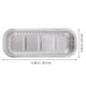 thumbnail image 3 of 20 piezas de aluminio Foil mini panes de pan con tapa rectangular de aluminio para hornear recipiente, 3 of 6