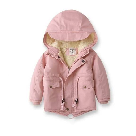 Hooded Toddler and Girls Winter Jacket