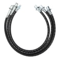 thumbnail image 4 of Kit de Conduite de Frein Prolongée, 3pcs Caoutchouc Tuyau de Frein Stable Performance pour la Réparation, 4 of 8