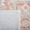 thumbnail image 6 of SAFAVIEH Blair Henrietta Traditional Machine Washable Area Rug, 6'7" x 6'7" Round, Beige/Rust, 6 of 8