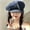 Cowboy Cloud Hat - Yellow, variant on A Niche Cowboy Duck Tongue Beret For Women In South Korea, Versatile For Showing Face, Small Cloud Hat, Big Head, Octagonal Newsboy Hat Trend