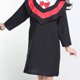 thumbnail image 4 of Conjunto de estola y borlas para toga de graduación infantil, ideal para cosplay, fotografía y presentaciones (rojo, 160 cm), 4 of 5