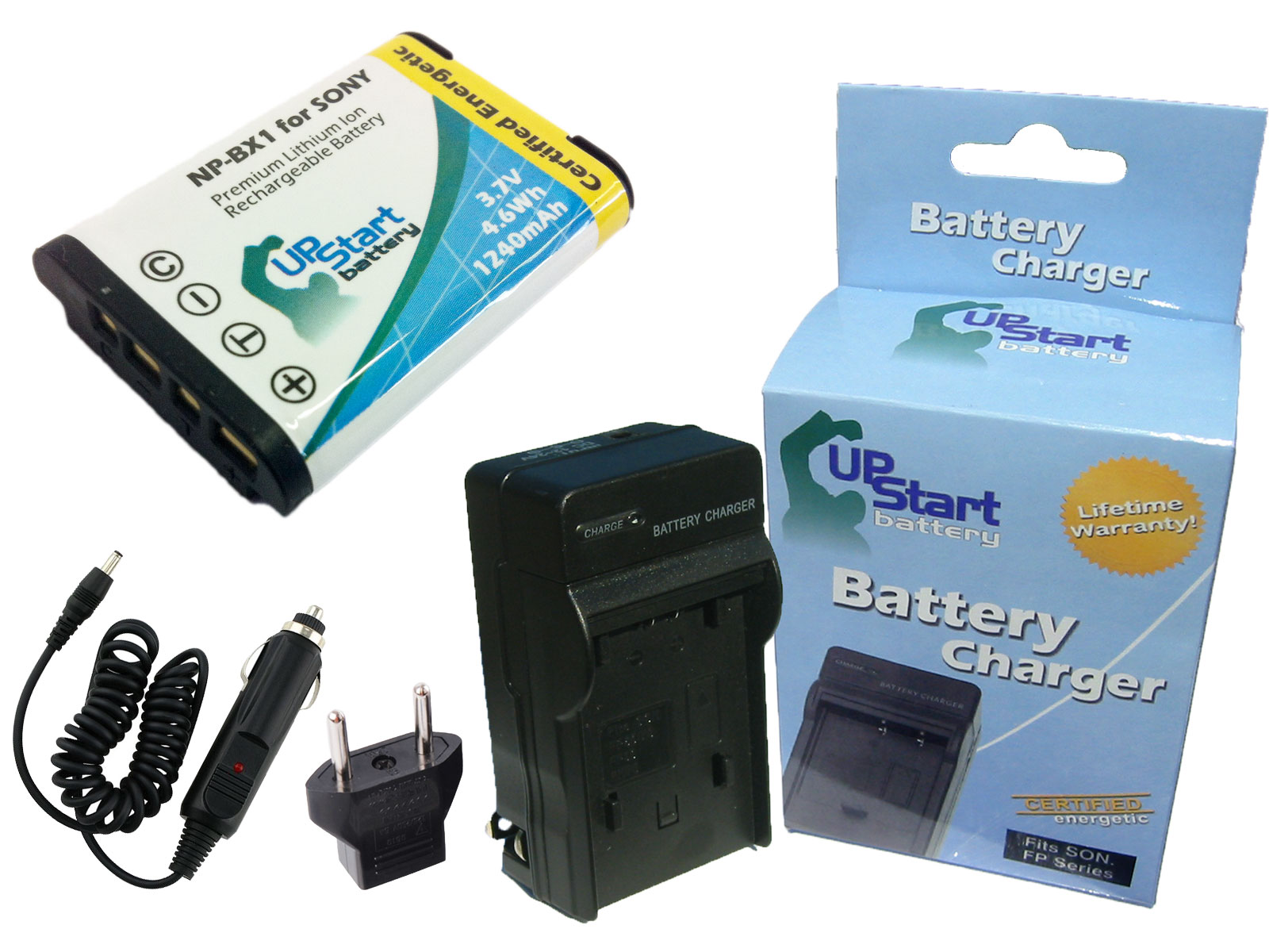 Vhbw Cargador Batería USB Compatible Con Sony Cybershot DSC-WX200, DSC-WX80, DSC-WX60, DSC-WX5 Baterías Cámaras, Videocámaras, DSLR -Soporte Carga