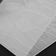 thumbnail image 3 of DEEPCRAFF 3D Embossing Folder for Paper Crafts, Card Making, High Precision Plastic with White Floral Design, 3 of 8