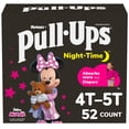 thumbnail image 1 of Pantalones de entrenamiento Pull-Ups para niñas, nocturnos, 4T-5T (17-23 kg), 52 unidades, 1 of 9
