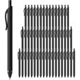thumbnail image 1 of wqlpp-50 Pack Black Ink Pens - Bulk Pens, 1.0MM Medium Point Ballpoint Pens, Smooth Writing No Bleed Retractable Ball Point Pen (Black), 1 of 4
