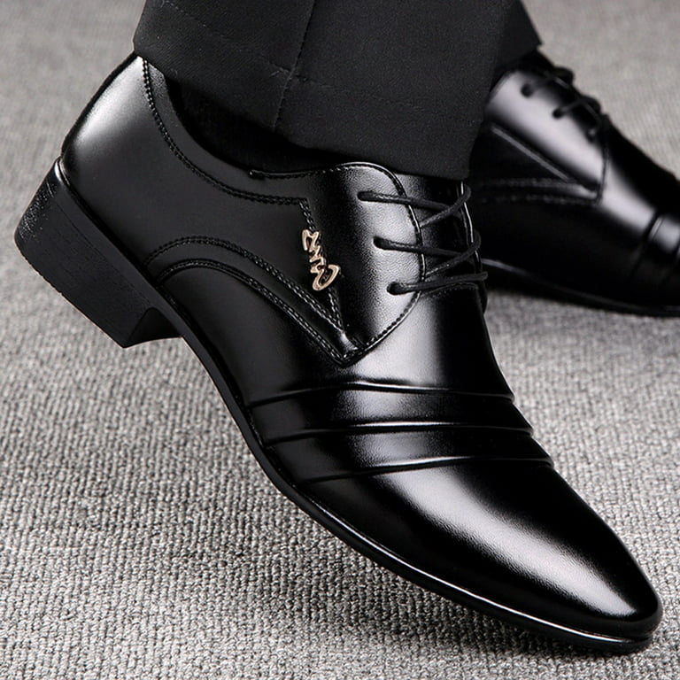 Men's Black Slip on Formal Shoes