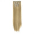 thumbnail image 2 of Kiplyki Fashion Hair Long Clip In Hair Extensions Full Head Straight Wig, 2 of 4
