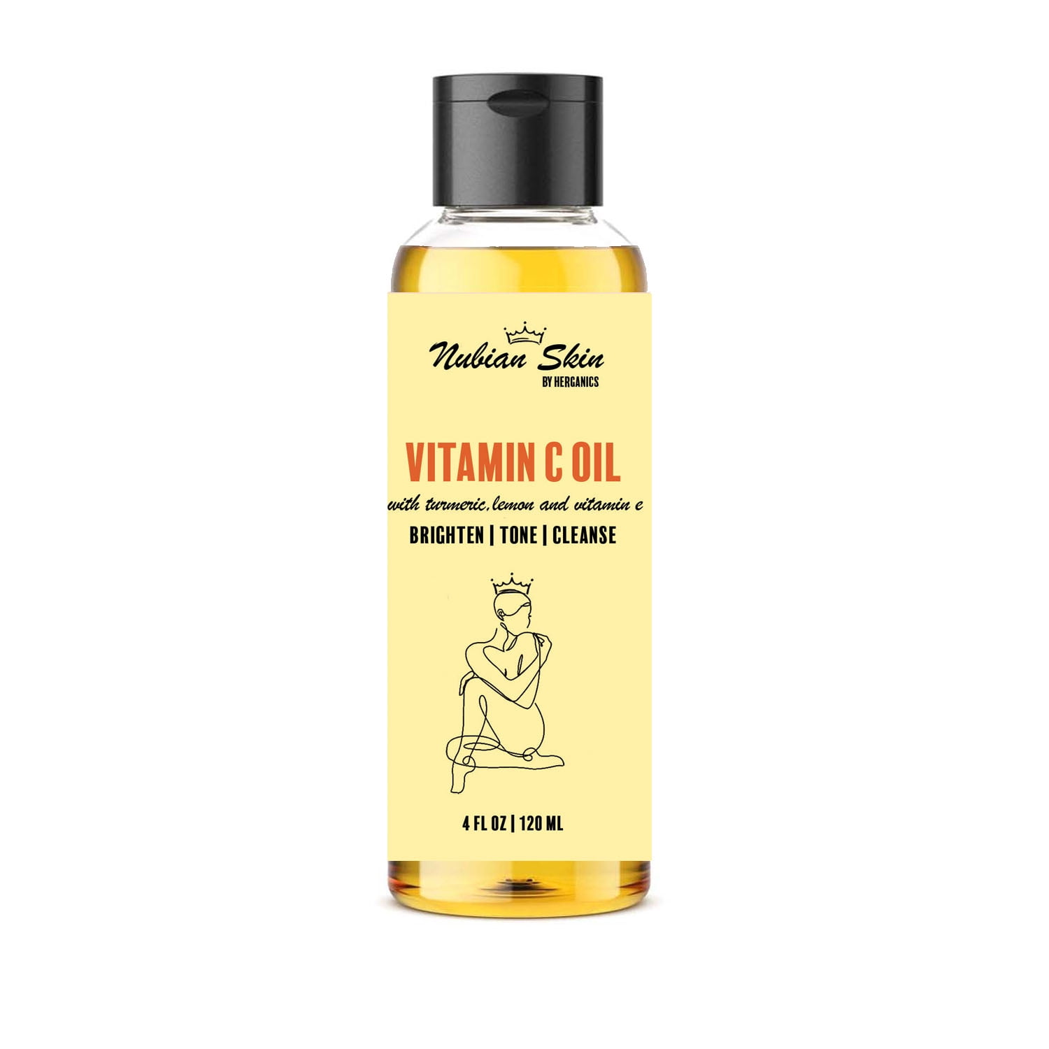 Vitamin C Body Oil, Vitamin C Brightening Oil Body Serum with Turmeric
