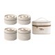 thumbnail image 1 of Ounissouiy Fiambrera aislada de primera calidad, duradera, fácil de limpiar, idea de regalo para hombres y mujeres, bolsa de almuerzo aislada Mostrada blanco 4 pisos, 1 of 6
