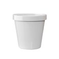 thumbnail image 1 of Bewildely Cubo de basura Cubo de basura Sin tapa Caja de desechos Tipo abierto Plástico Negocio Cocina Baño Hogar Organizador Adornos Suministros de limpieza para el hogar Blanco 9L/con anillo final, 1 of 6
