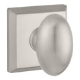 thumbnail image 5 of Baldwin Ellipse Single Dummy Door Knob with Traditional Square Rose, 5 of 6