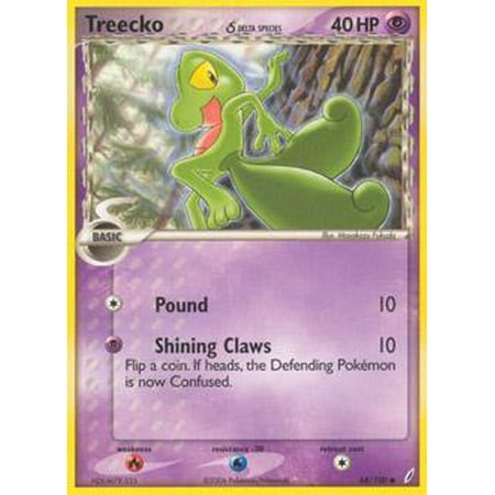 Pokemon Crystal Guardians Treecko (Delta Species)