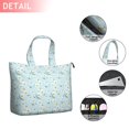 thumbnail image 2 of Light Blue Daisy Flower Pattern Travel Tote Bags for Women Carry On,Large Weekender Bags for Women Travel,Multi Functional Duffle Bag for Work,Shopping,Sports, 2 of 5