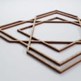 thumbnail image 5 of Ekena Millwork 11 3/8"W x 11 3/8"H x 1/4"T Small Lakewood Decorative Fretwork Wood Wall Panels, Red Oak, 5 of 18
