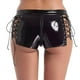 thumbnail image 4 of Gibobby Tangas de mujer sexy para sexo Día de San Valentín Lencería de PU a la para mujer, lencería con tiras y cremallera de cuero, conjunto de pulsera, ropa interior Se(A, XXL), 4 of 4