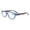 Blue, variant on Cat Eye Presbyopic Glasses Oversized Blue Reading Glasses 2.00 for Women Candy Color Trendy Readers +2.00