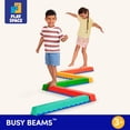 thumbnail image 6 of Battat Busy Beams 10 PCS Sensory Balance Beams for Kids, Active Playset for 3 Years +, 6 of 13