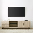 thumbnail image 2 of Draper 70" Modern Low Profile TV Console with Adjustable Shelves in Birch, 2 of 8
