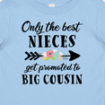 thumbnail image 4 of Inktastic Only the Best Nieces Get Promoted to Big Cousin Boys or Girls Baby T-Shirt, 4 of 5