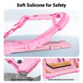 thumbnail image 6 of Case for iPad Air 11 inch (M4 2026/M3 2025/M2 2024), Military Grade Shockproof Cases with Pencil Holder Shoulder Strap Screen Protector, Rose Gold, 6 of 8