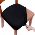 thumbnail image 1 of Juego de cojines para asiento para el hogar, cojín para silla Four Seasons de color sólido, 4 Uds., 1 of 5