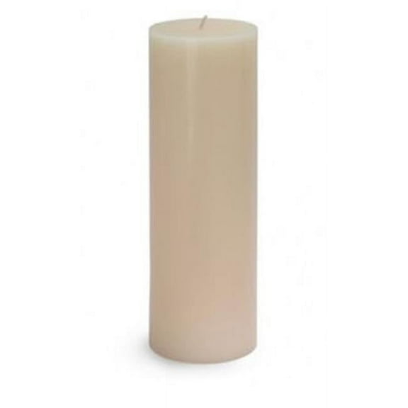 Zest Candle CPZ-094-12 3 x 9 in. Ivory Pillar Candles -12pcs-Case - Bulk