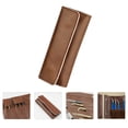 thumbnail image 3 of Miangastore Tweezer Storage Pouch Brown 1Pack Professional 6.3X2.6X0.8In, 3 of 9