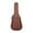 Brown, variant on EHJRE Electric Guitar Bag 40inch 41inch with Side Handle Thick Padding Travel Case White