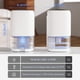 thumbnail image 2 of Deshumidificador, Desumiricador para humedad de 1100 ml para Molde, Dehumidifier con 7 Color luz LED, Dehumidicador Port&aacute;til Silencioso para el Hogar y Ba&ntilde;o con 2 Modo de Trabajo, 2 of 9