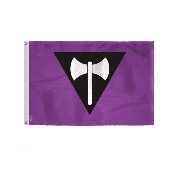 AGAS Lesbian Pride Flag 2x3 Ft - Double Sided Printed 200D Nylon - Brass Grommets - Fade Proof Sharp Colors - Lesbian Community Flag