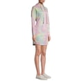 thumbnail image 4 of No Boundaries Juniors' Print Hoodie Dress, 4 of 6