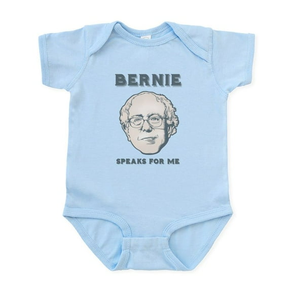 CafePress - Bernie Speaks For Me Infant Bodysuit - Baby Light Bodysuit, Size Newborn - 24 Months