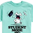 thumbnail image 2 of Peanuts - Snoopy Flipping - Student Mode Off - Toddler & Youth Short Sleeve Graphic T-Shirt, 2 of 6