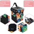 thumbnail image 2 of Cat Foldable Mini Trash Can for Car with Lid, Leak-proof Hanging Storage Bag - Car Garbage Can, 2 of 6