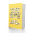 thumbnail image 2 of Birthday Card Never Forget But Keep Trying Fun Funny Humour Joke For Wife Greeting Card, 2 of 3