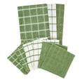 thumbnail image 2 of RITZ 3-Pack Terry Check Kitchen Towel Set and 6-Pack Terry Check Dish Cloth Set, Cactus, 2 of 5